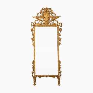 Specchio antico in legno dorato, Italia, fine XIX secolo