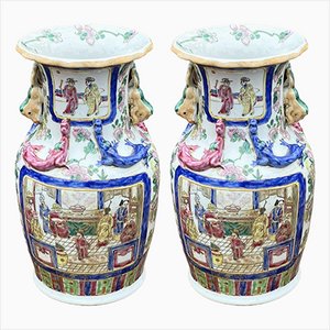 Vases Canton Vintage, Set de 2