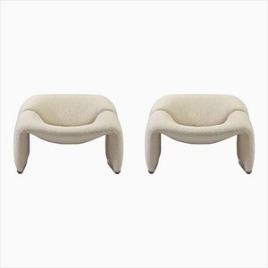 Dutch F598 Groovy Chairs by Pierre Paulin for Artifort, 1972, Set of 2