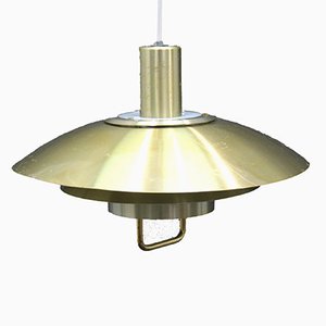 Danish Ceiling Lamp in Metal, 1970s