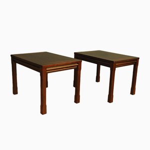 Vintage Mahogany Side Table, Set of 2