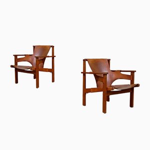 Trienna Easy Chairs by Carl-Axel Acking, 1950s, Set of 2