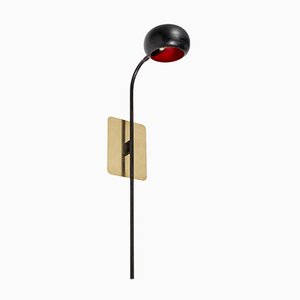 Applique Murale Blossom One Stalk Tulipe par Pierangelo Orecchioni pour Brass Brothers