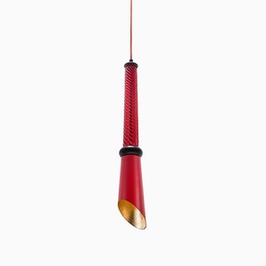 Lampe à Suspension Blossom Anthology Cone par Pierangelo Orecchioni pour Brass Brothers