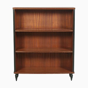 Italian Art Deco Mahogany Bookcase, 1930s