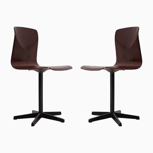 Set de Chaises Industrielles par Elmar Flötotto pour Pagholz Flötotto, 1970s