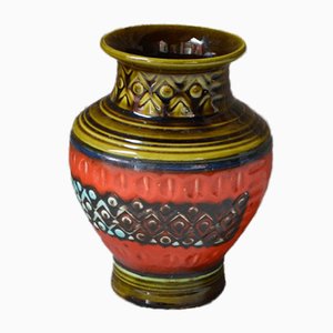 Vintage Fat Lava Vase