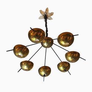 Lámpara de araña de latón de Cellule Creative Studio para Misa Arte