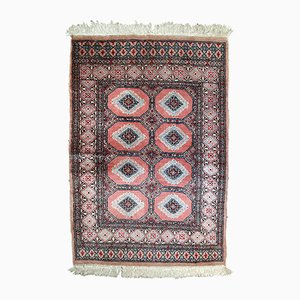 Vintage Handmade Uzbek Bukhara Rug, 1960s