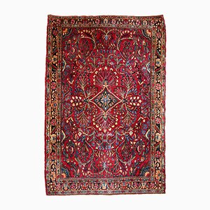 Handgemachter orientalischer Vintage Sarouk Teppich, 1920er