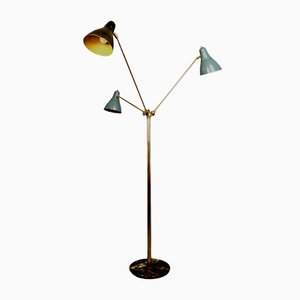 3-Light Floor Lamp from Stilnovo, 1950s