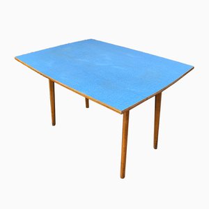Table en Formica Bleu, 1952