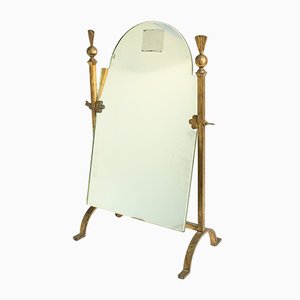 Specchio Mid-Century in ferro battuto