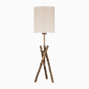 Small Extensible Rosehips Stalks Table Lamp from Brass Brothers