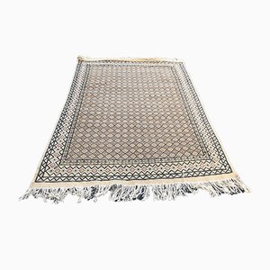 Tapis Vintage en Laine Tissée à la Main