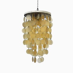 Lustre Mid-Century de Abat-Jour, Italie, 1960s