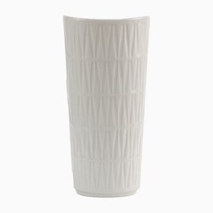 Vase Vintage en Porcelaine Blanche de Edelstein Bavaria, Allemagne, 1960s