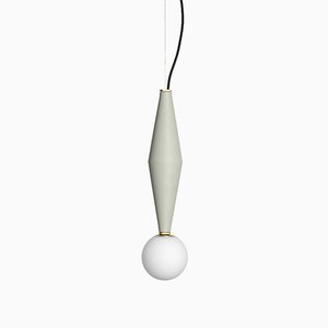 Light Grey Gamma C Pendant Lamp by Serena Confalonieri for Mason Editions
