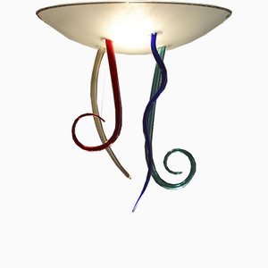 Efesto Glass Sconce by Andrea Anastasio for VeArt, 1990s