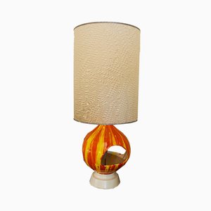 Italian Handmade Ceramic Lamp, 1960s