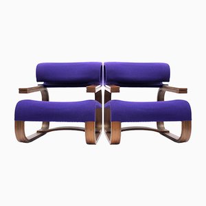 Czech Embassy Chairs by Jan Bočan, 1972, Set of 2