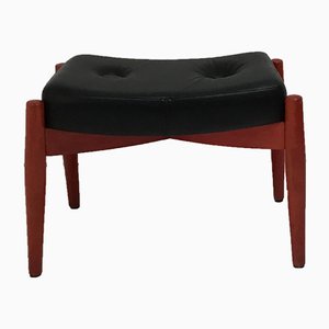 Vintage Scandinavian Footstool, 1960s