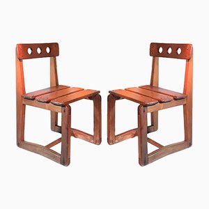 Set of Norwegian Children's Chairs by Bernt Heiberg, 1940s