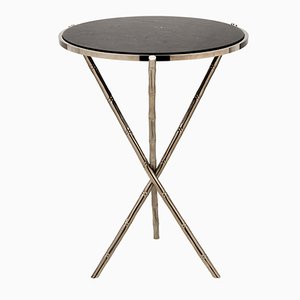 Medium Eclectic Bamboo Stalk Table from Brass Brothers