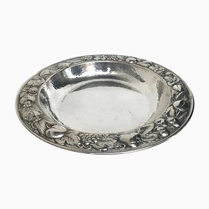 Handcrafted Silver Fruit Centrepiece from Braganti, 1980s