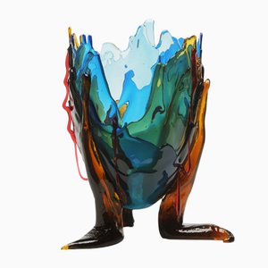 Durchsichtige Special Extracolor Vase von Gaetano Pesce für Fish Design