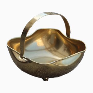 Vintage Italian Brass Bowl, 1950s