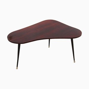 Mid-Century Modern Italian Rosewood Coffee Table, 1950s