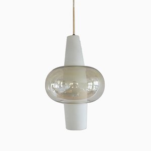 NG37 E/00 Glass Pendant Lamp from Philips, 1960s