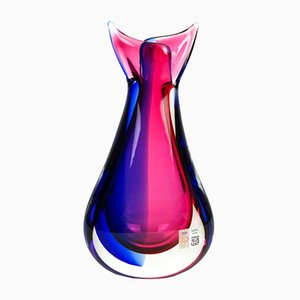 Submerged Blown Murano Glass Vase by Michele Onesto for Made Murano Glass, 2019