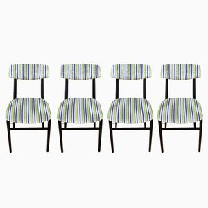 Chaises de Salon, Italie, 1960s, Set de 4