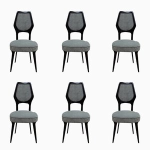Chaises de Salle à Manger par Vittorio Dassi, 1950s, Set de 6