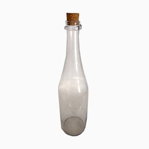 Mundgeblasene Glasflasche, 1960er