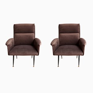Set of Mid-Century Italian Armchairs