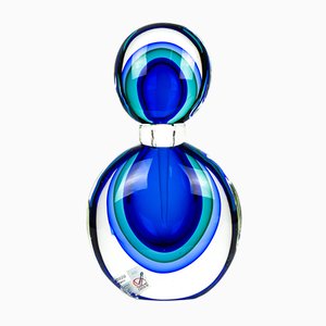 Jarrón de cristal de Murano y Sommerso de Michele Onesto para Made Murano Glass, 2019