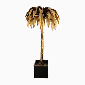 Lámpara de pie vintage en forma de palmera de Maison Jansen