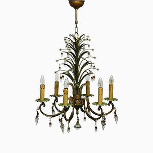 Five-Light Chandelier from Maison Baguès, 1950s