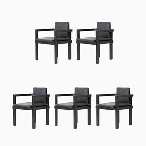 D 51 Chairs by Walter Gropius for Tecta, 2000s, Set of 5