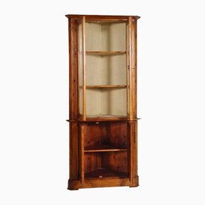 Antique Corner Display Cabinet