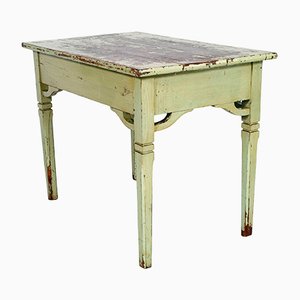 Small 19th-Century Italian Painted Pine Desk