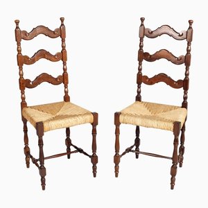 Dining Chairs from Dini & Puccini, 1950s, Set of 2