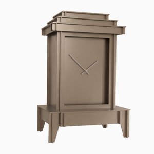 Orologio One More Time in acciaio inossidabile smerigliato di Kiki Van Eijk & Joost Van Bleiswijk