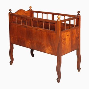 19th Century Walnut Cradle