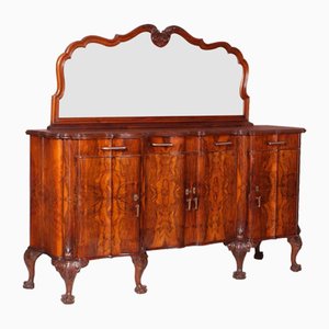 Antique Baroque Mirrored Sideboard