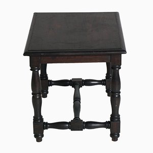 19th Century Tuscan Ebonized Walnut Center Table