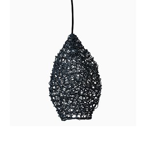 Small Black Drop Pendant by BEST BEFORE